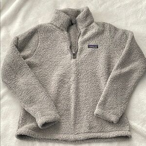 Patagonia Gray Fleece Pullover